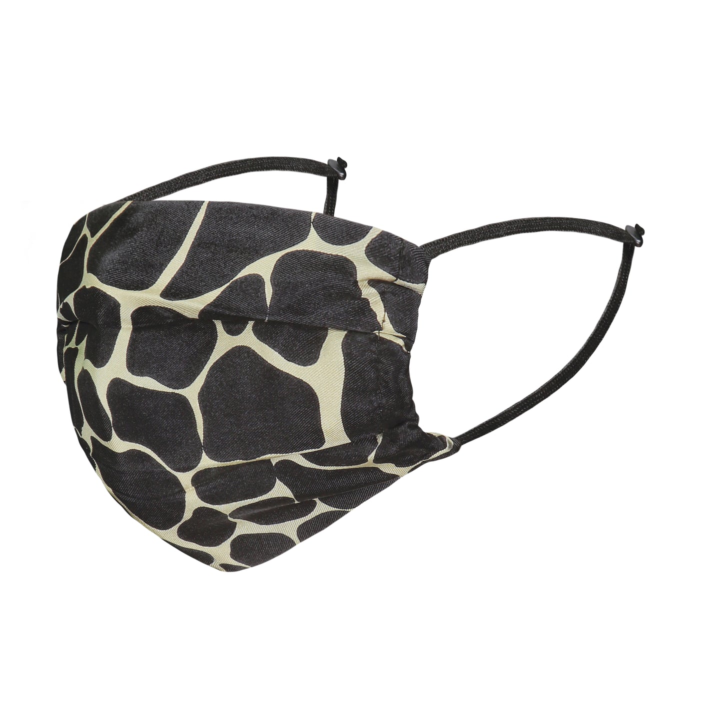 Giraffe Print Silk Face Cover